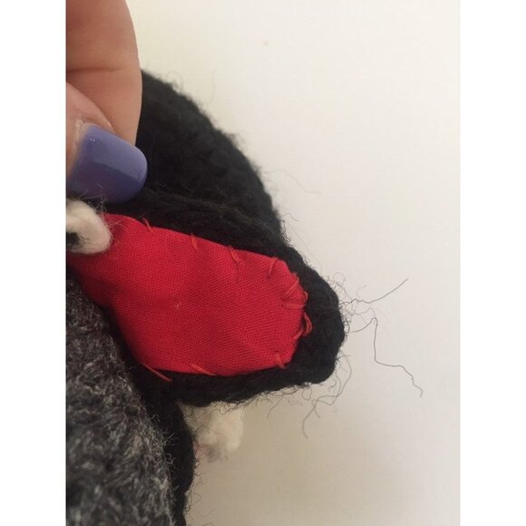 Vintage Groucho Marx Doll Crocheted Handmade Cigar And Formal Tails - Picture 7 of 10